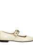Chloé Beige Leather Ballet Flats Chloé