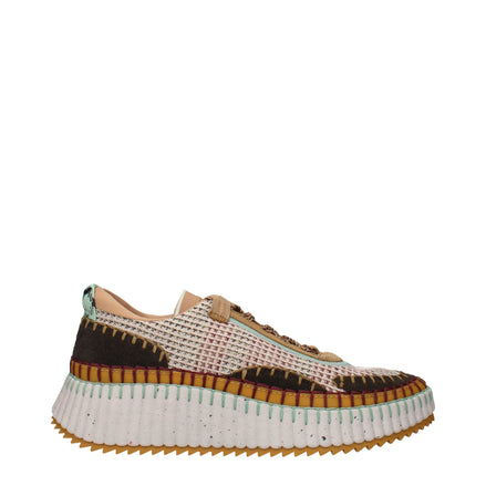 Chloé Multicolor Fabric Chunky Sneakers Chloé