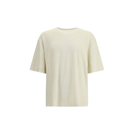 Off-White Cream Cotton T-Shirt Off-White