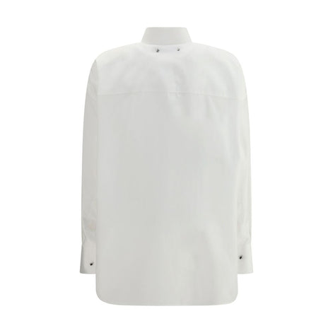 Golden Goose White Cotton Shirt Golden Goose