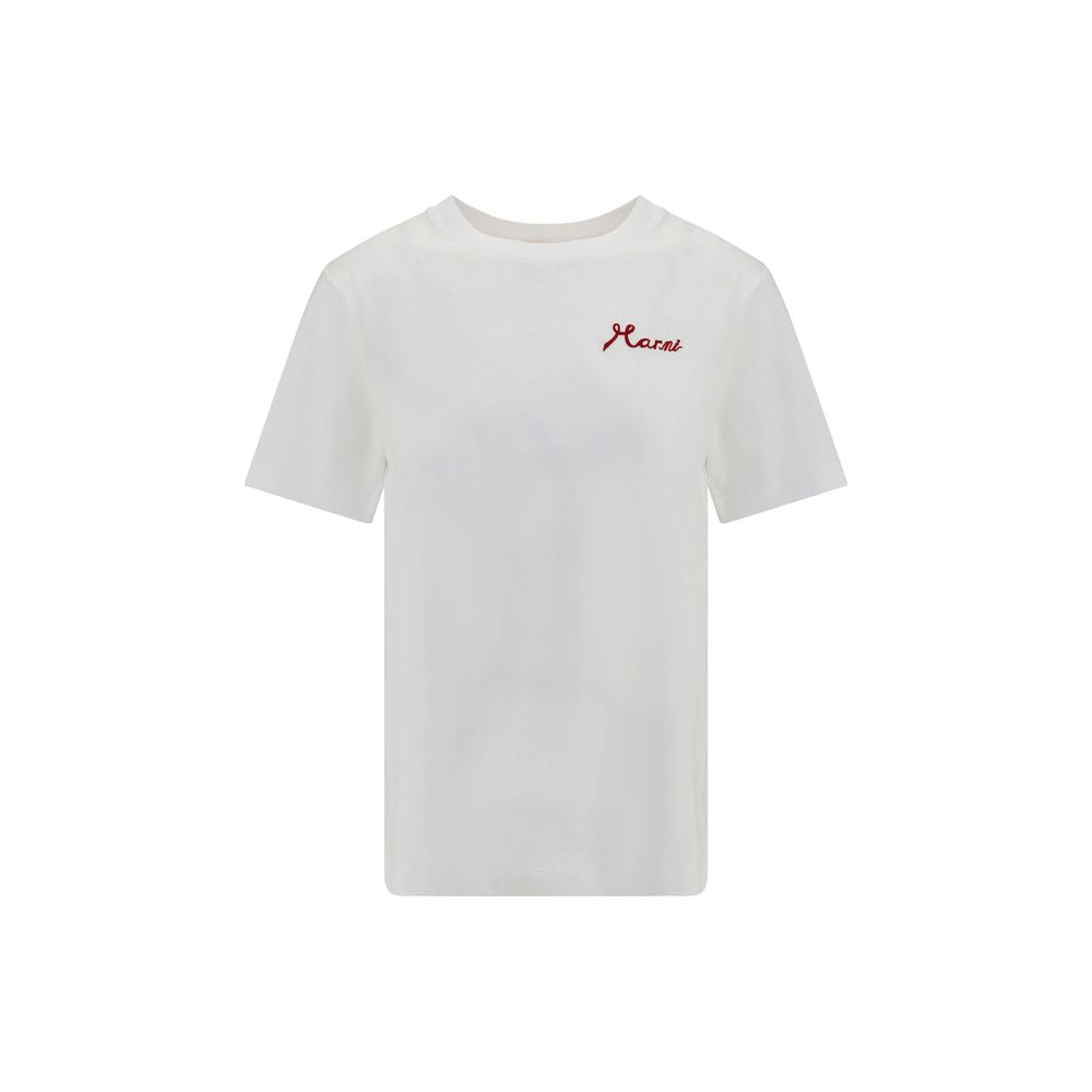 Marni White Cotton T-Shirt Marni