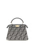 Fendi Blue Fabric Shoulder Bag Fendi