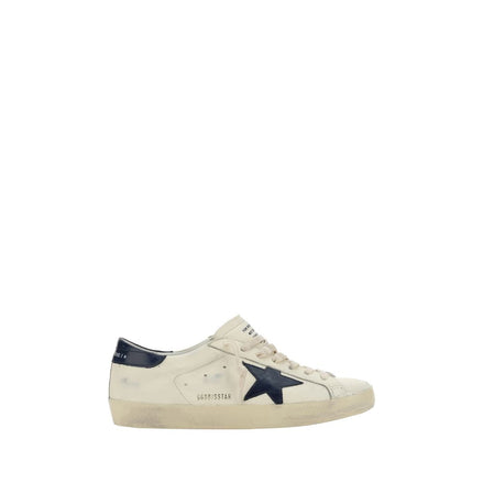 Golden Goose White Goatskin Low Top Sneakers Golden Goose