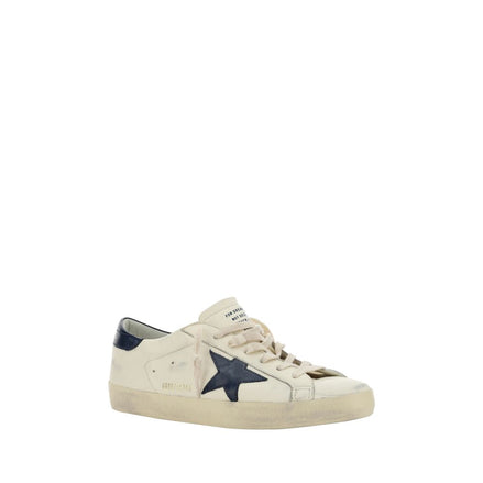 Golden Goose White Goatskin Low Top Sneakers Golden Goose