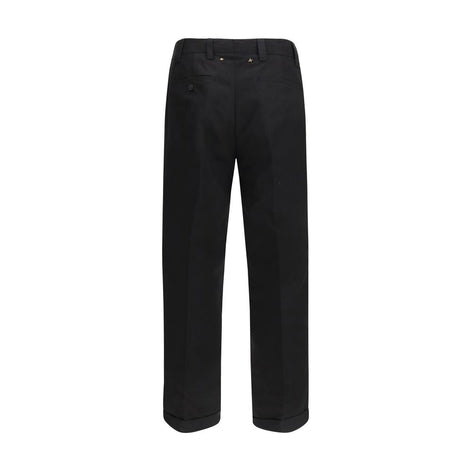 Golden Goose Black Cotton Chino Pants Golden Goose