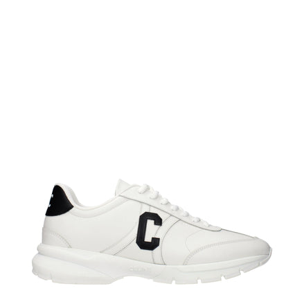 Celine White Leather Athletic Sneakers Celine
