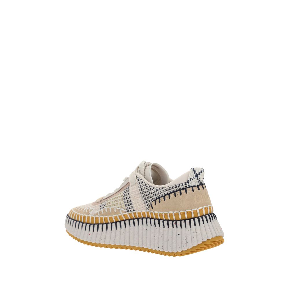 Chloé Brown Rubber Sneakers Chloé