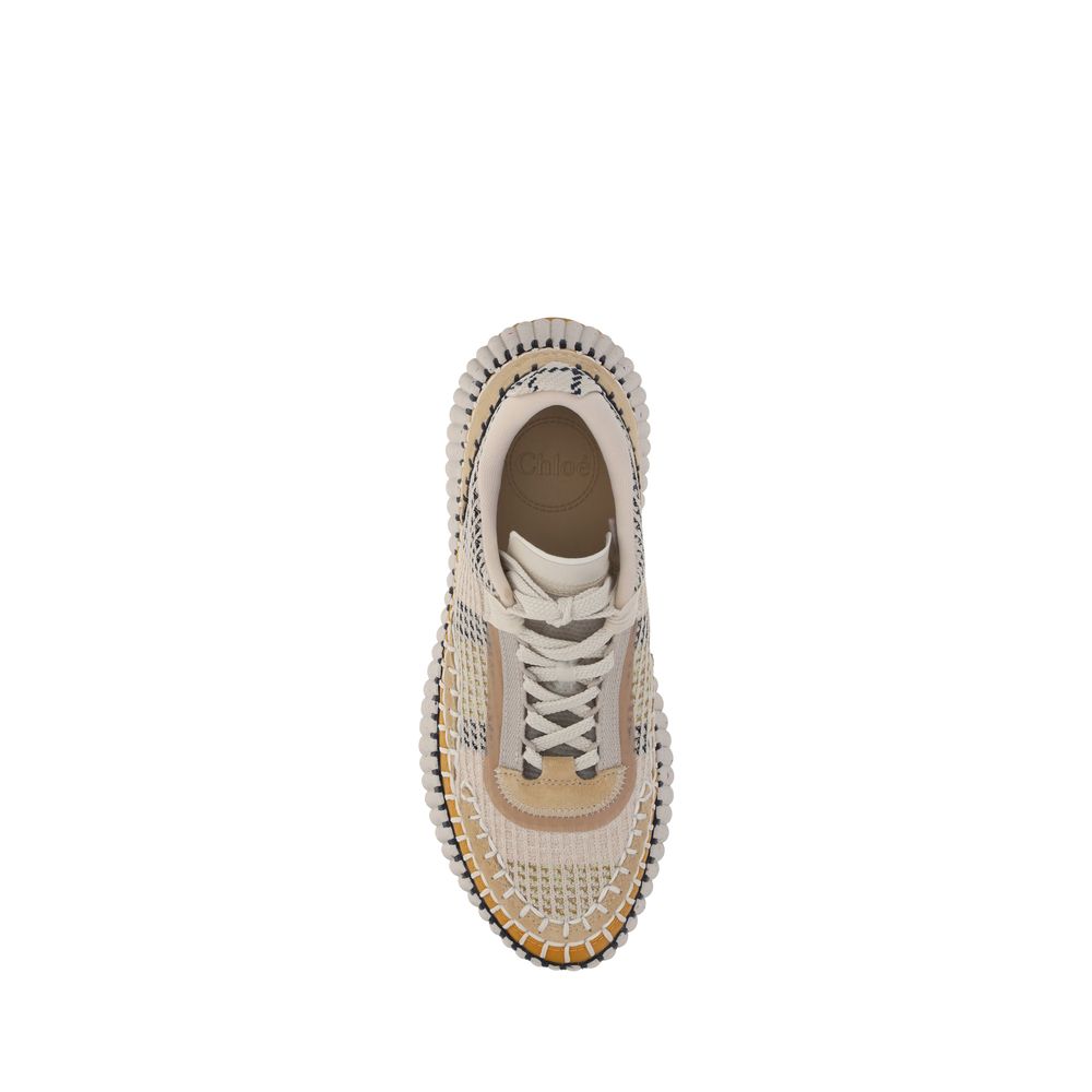 Chloé Brown Rubber Sneakers Chloé