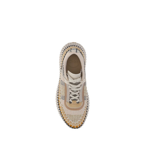 Chloé Brown Rubber Sneakers Chloé