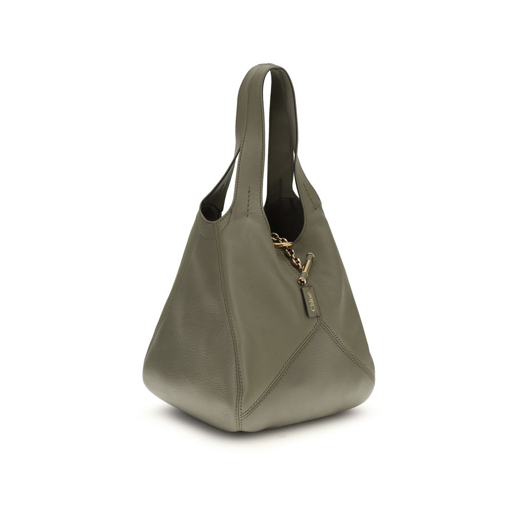 Chloé Green Buffalo Leather Shoulder Bag Chloé