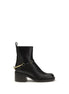 Chloé Black Lamb Ovis Aries Aries Ankle Boots Chloé