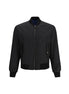 Versace Black Polyamide Bomber Versace