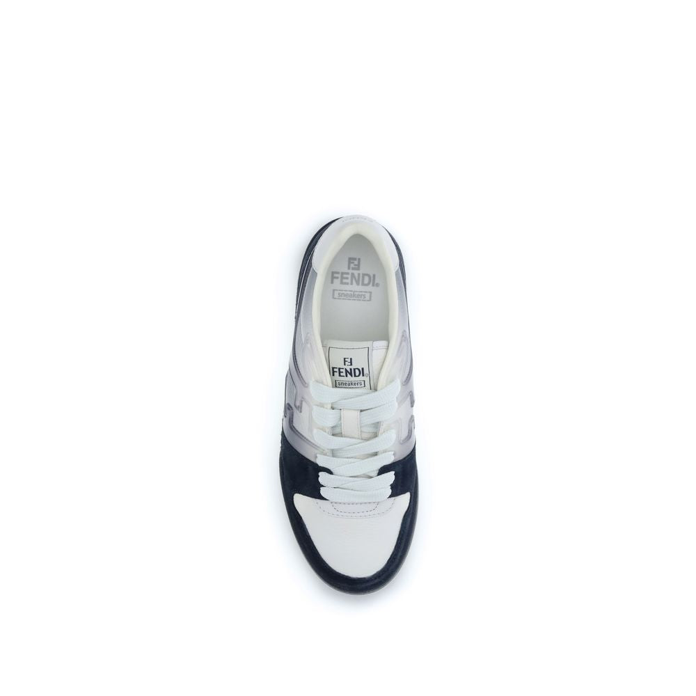 Fendi Multicolor Calf Leather Bos Taurus Low Top Sneakers Fendi