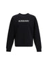 Burberry Black Cotton Sweatshirt Burberry
