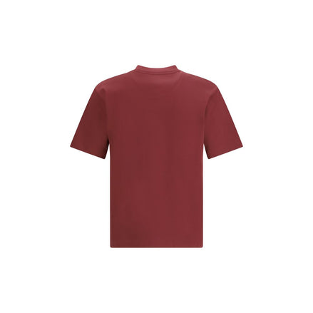 Fendi Bordeaux Cotton T-Shirt Fendi