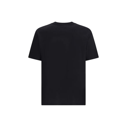 Balmain Black Cotton T-Shirt Balmain