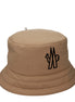 Moncler Beige Fabric Bucket Hat Moncler