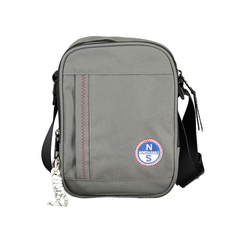 North Sails Grigio Polyester Men Shoulder Bag North Sails