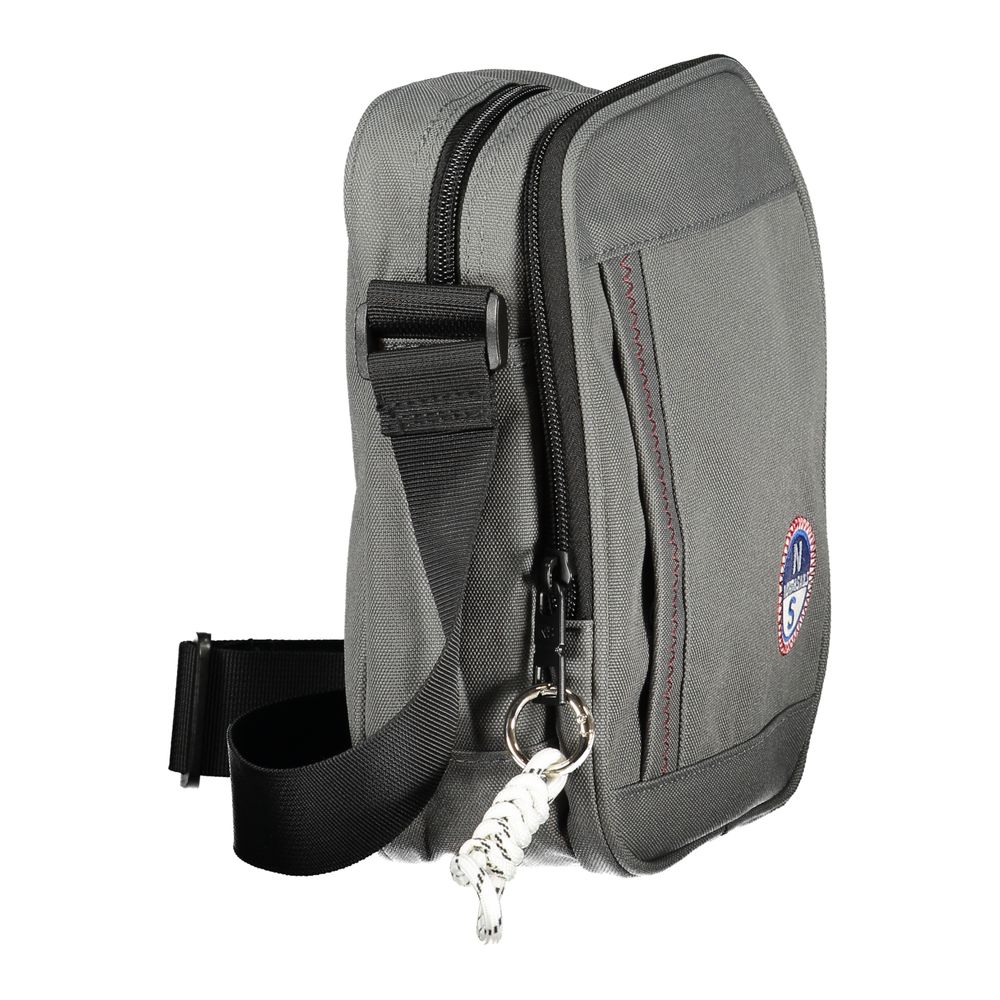 North Sails Grigio Polyester Men Shoulder Bag North Sails