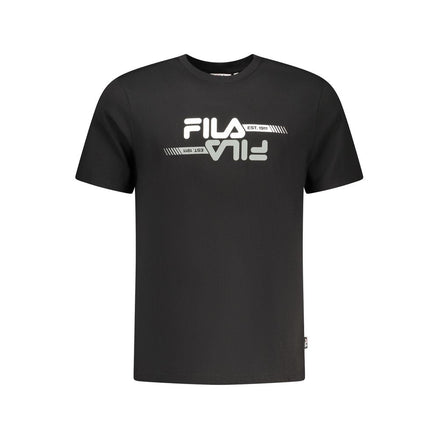Fila Black Cotton Men's T-Shirt Fila