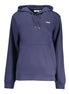 Fila Blue Cotton Women's Hooded Sweatshirt Fila