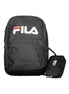 Fila Black Polyester Men Backpack Fila