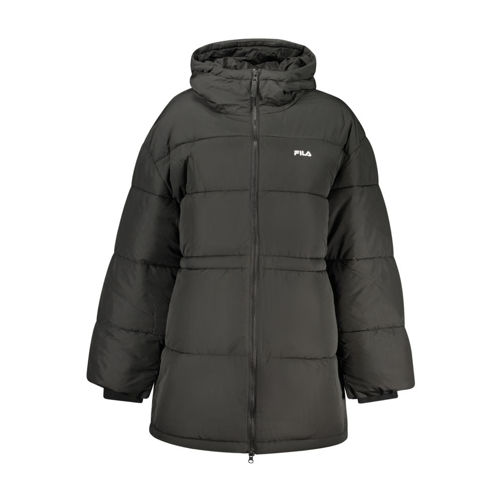 Fila Black Polyester Women's Jacket Fila