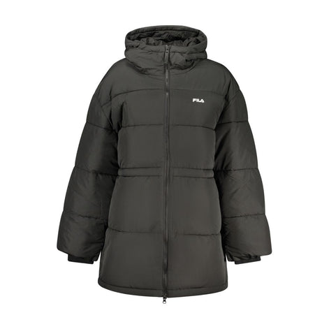 Fila Black Polyester Women's Jacket Fila