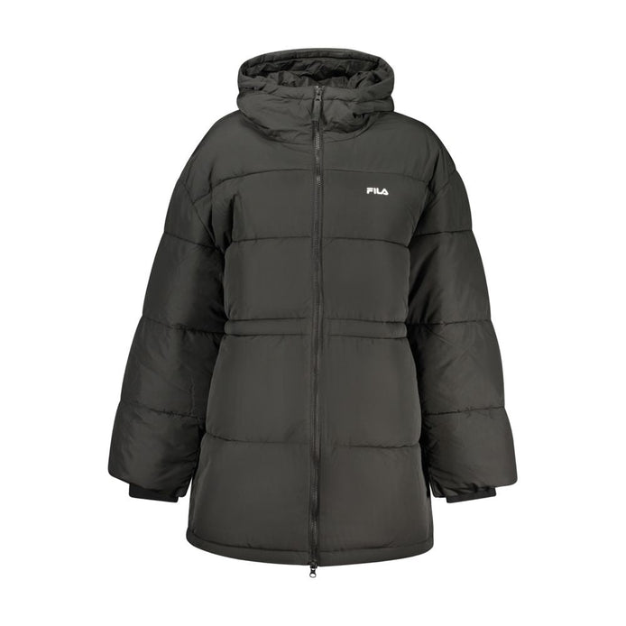 Fila Black Polyester Women's Jacket Fila