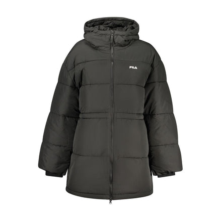 Fila Black Polyester Women's Jacket Fila