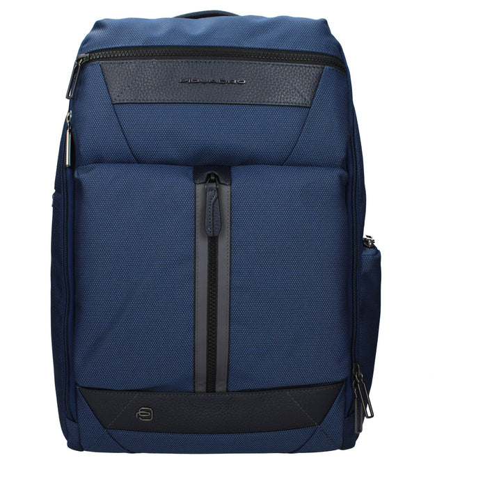 Piquadro Blue Fabric Backpack Piquadro
