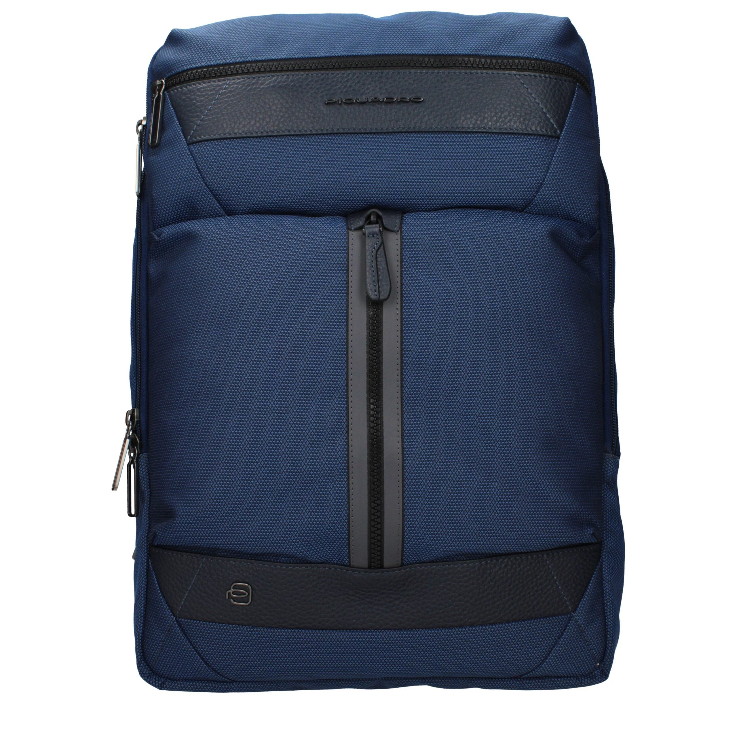 Piquadro Blue Fabric Backpack Piquadro