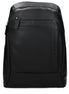 Piquadro Black Leather Backpack Piquadro