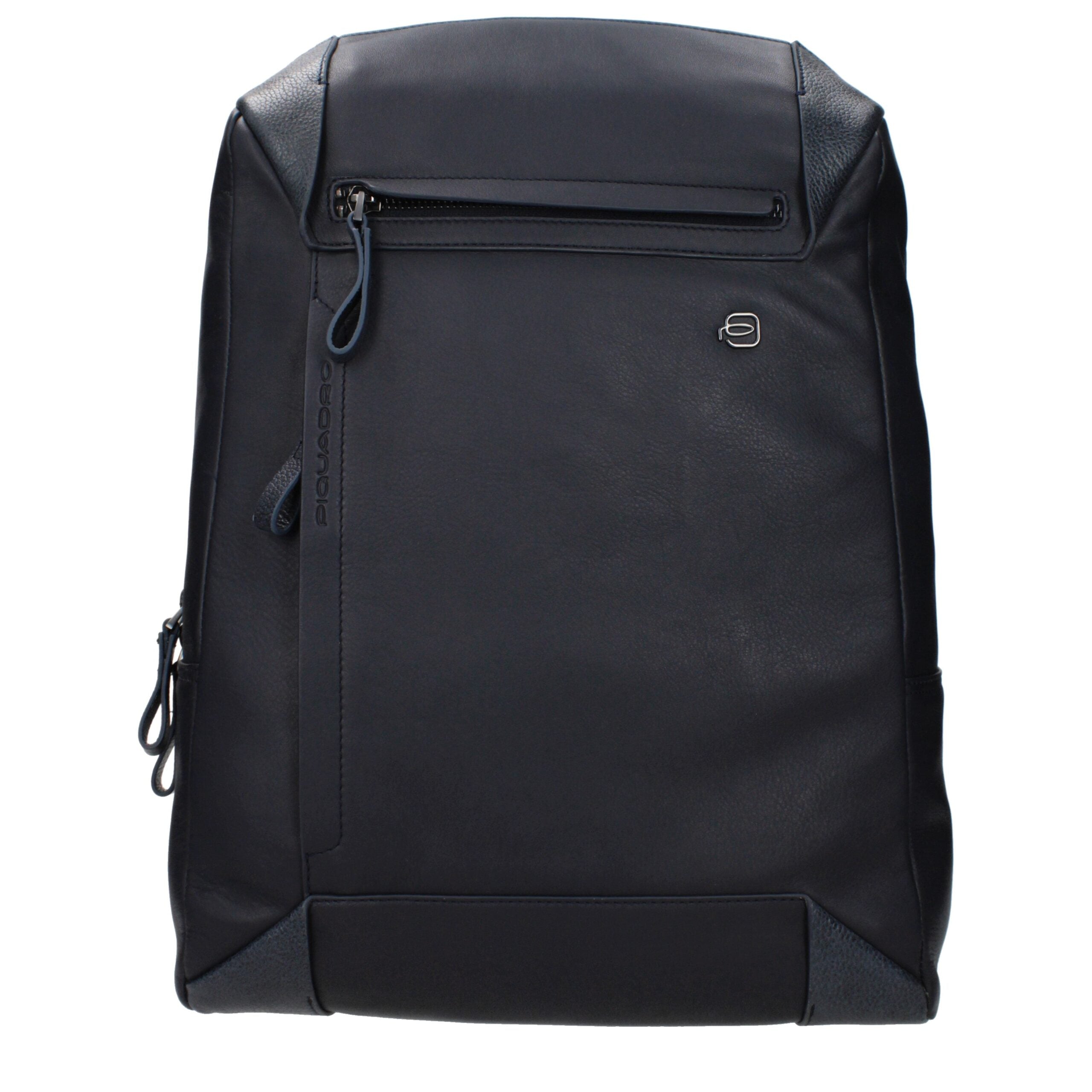 Piquadro Blue Leather Backpack Piquadro