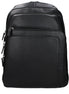 Piquadro Black Leather Backpack Piquadro