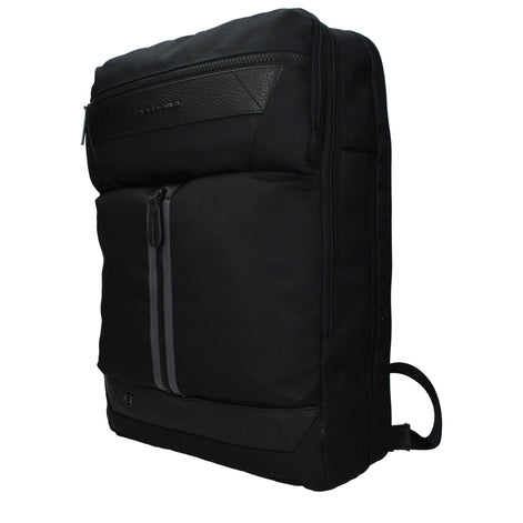 Piquadro Black Fabric Backpack Piquadro