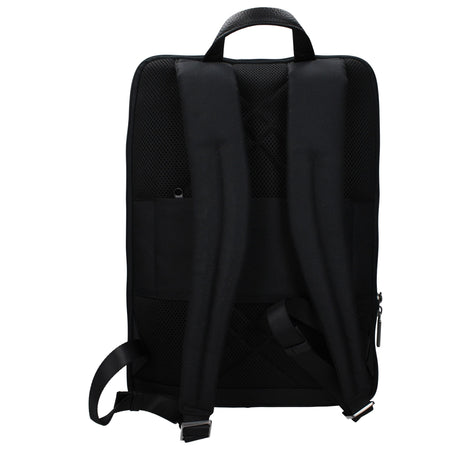 Piquadro Black Fabric Backpack Piquadro