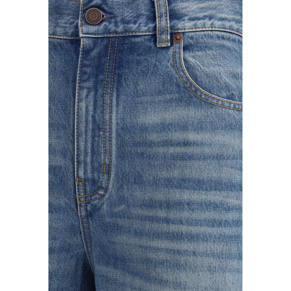 Chloé Blue Cotton Jeans Denim Chloé