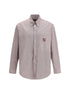 Fendi Bordeaux Cotton Shirt Fendi
