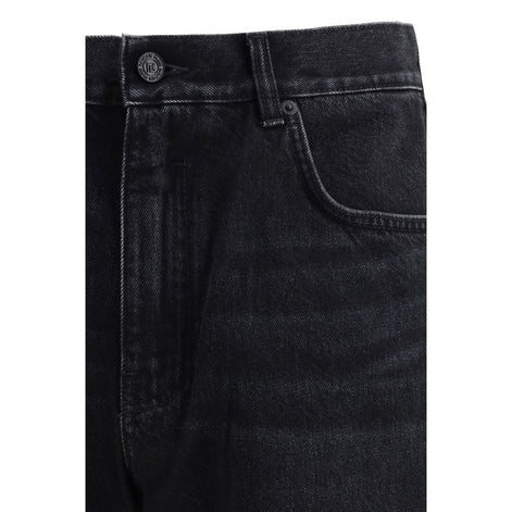 Balmain Black Cotton Jeans Denim Balmain