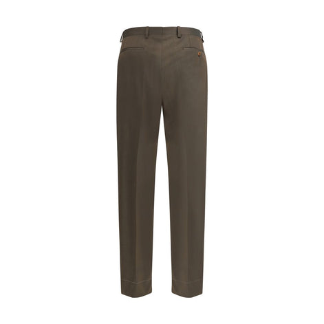 Brioni Bicolor Fleece Wool Casual Pants Brioni