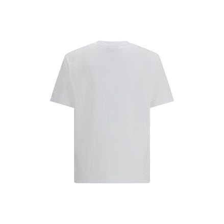 Balmain White Cotton T-Shirt Balmain